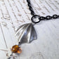 Bat wing necklace