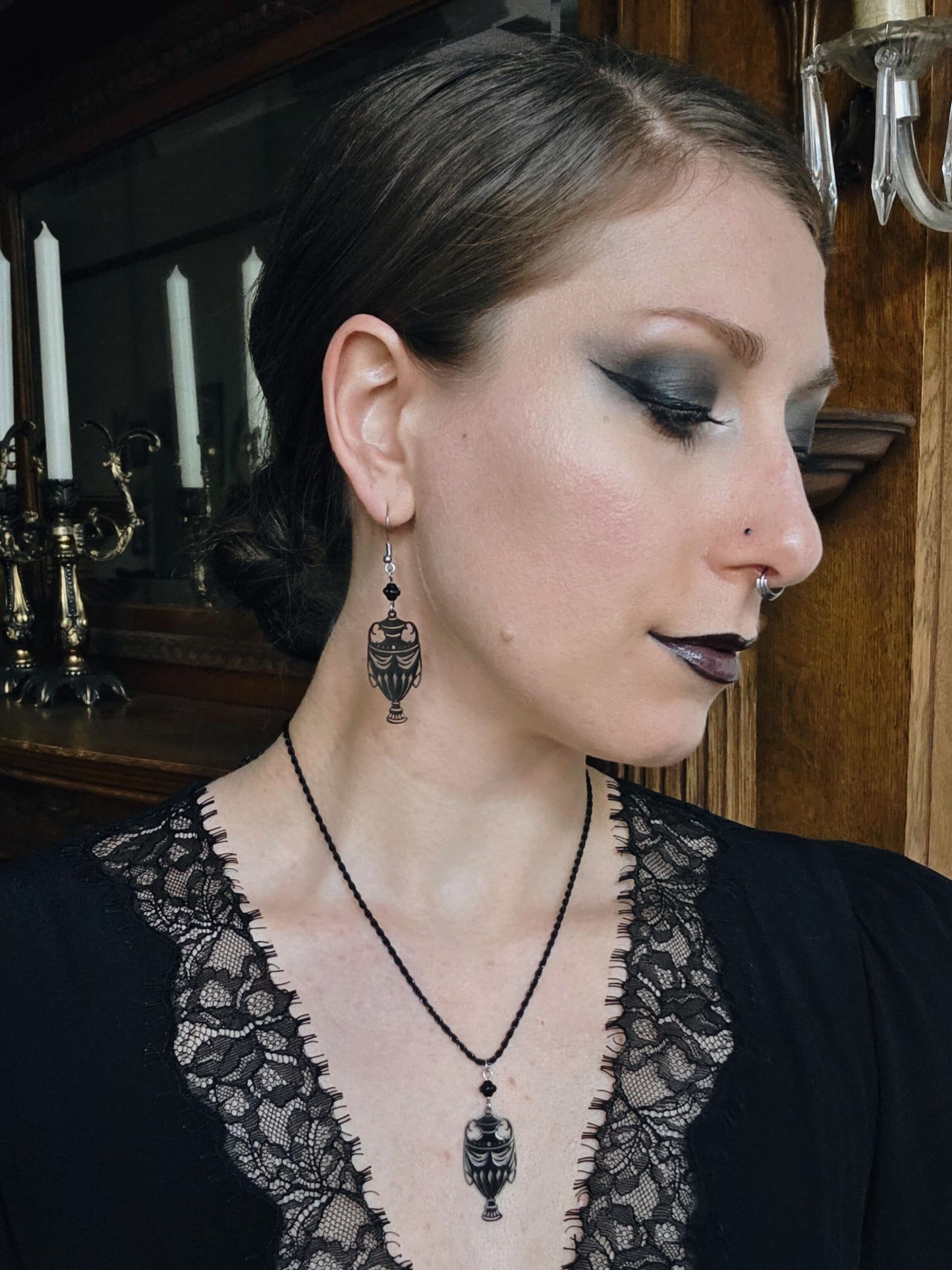 SANCTUM Urn earrings
