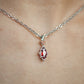 ROYAL BLOOD red drip necklace