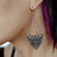 SHIELD medieval filigree earrings