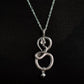 SLITHER snake necklace