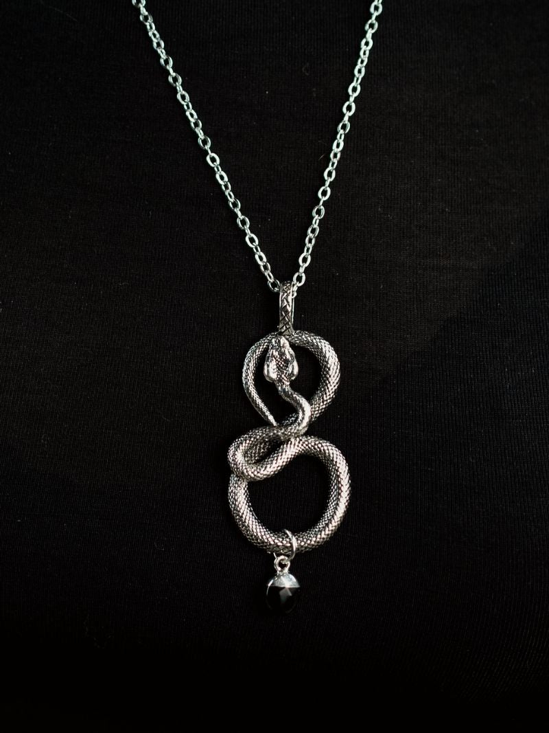 SLITHER snake necklace