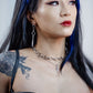 URGE chunky chain knife necklace