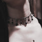 Midnight Veil - Black cascade necklace