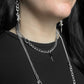 AUDACE - Chunky black gem necklace - 𝕺𝖓𝖊 𝖑𝖊𝖋𝖙 !