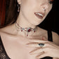 Red Requiem - Swarovski vampire choker