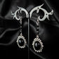 DUCHESS - Stone cameo earrings