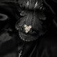 OBSCURA - Rose & dagger rosary necklace, 3 𝖑𝖊𝖋𝖙 !