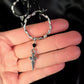 OMEN - Dagger hoop earrings