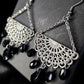SANCTUARY - Crystal fan earrings  2 𝖑𝖊𝖋𝖙 !