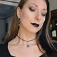 RELIC - Filigree crystal earrings 3 𝖑𝖊𝖋𝖙 !