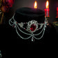 Red Requiem - Swarovski vampire choker