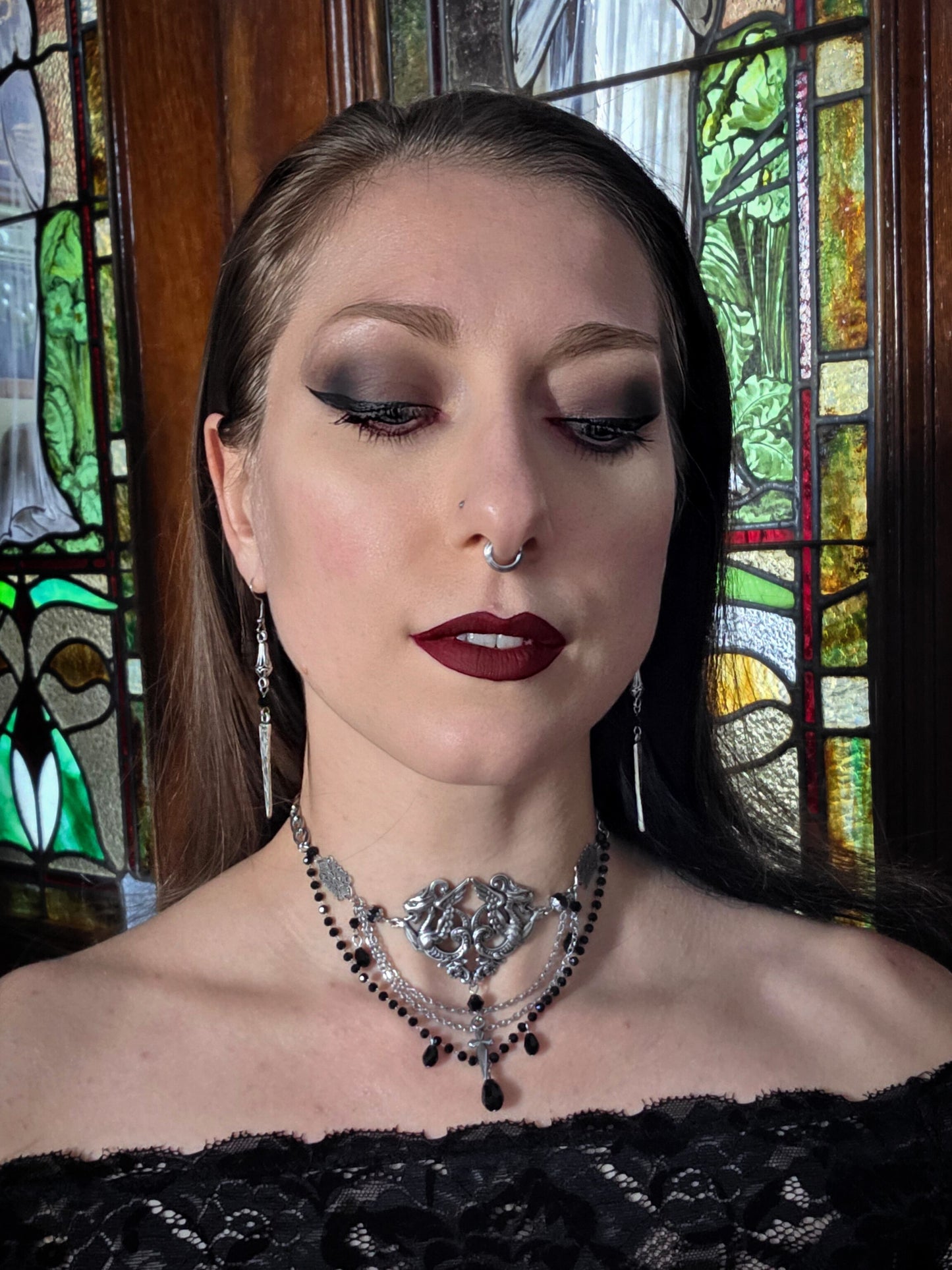 Protector - Gargoyle chimera necklace