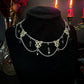 Midnight Veil - Black cascade necklace