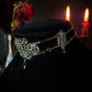 The enchantress - Red filigree necklace