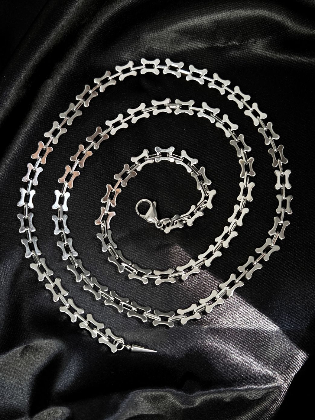 SKELETAL vertebrae belt