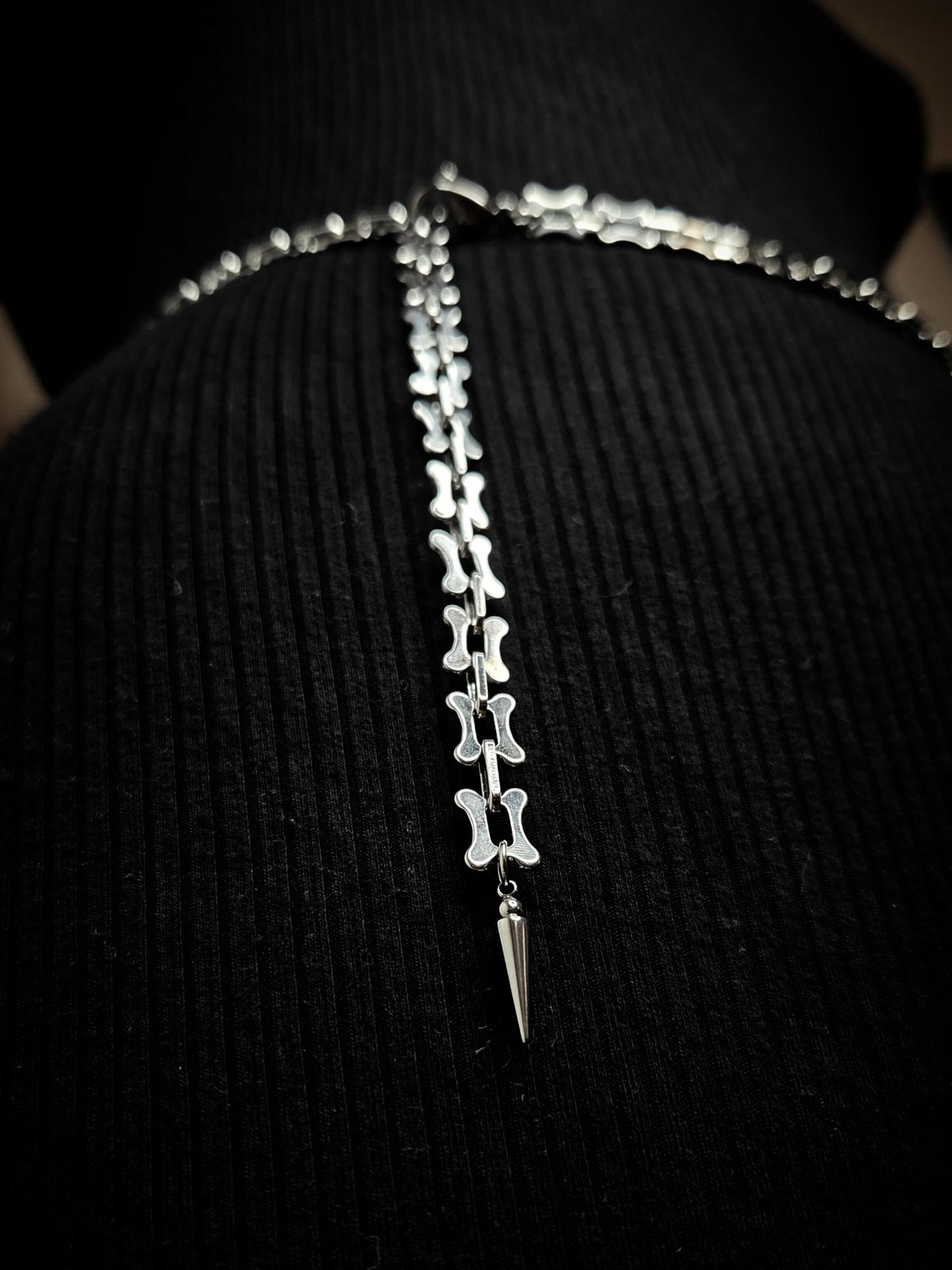SKELETAL vertebrae belt