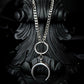 ECLIPSE chunky moon necklace