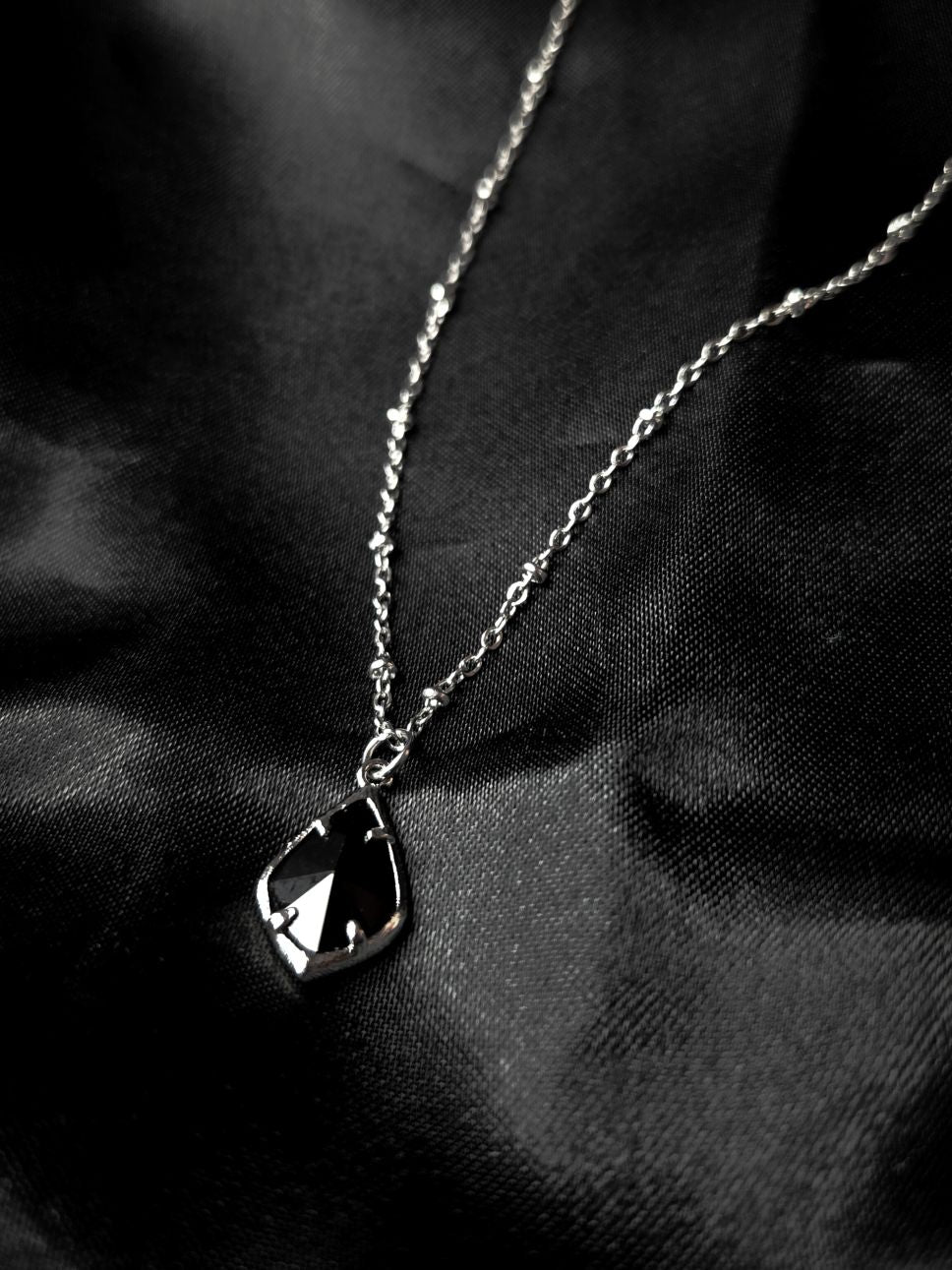 SPELL black gem necklace