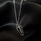 TOMB black coffin necklace