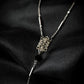 ORACLE rosary spike necklace