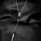 ORACLE rosary spike necklace