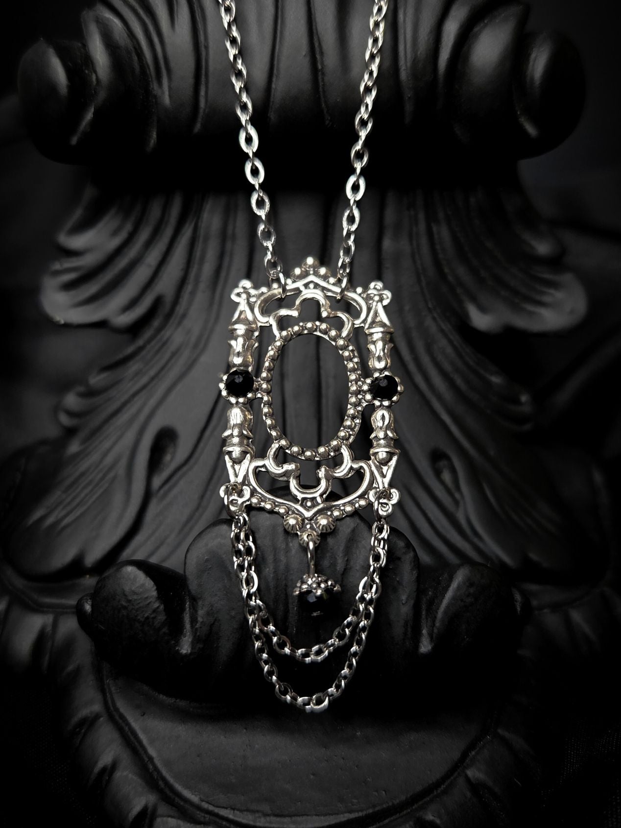 MANOR Gothic architecture necklace