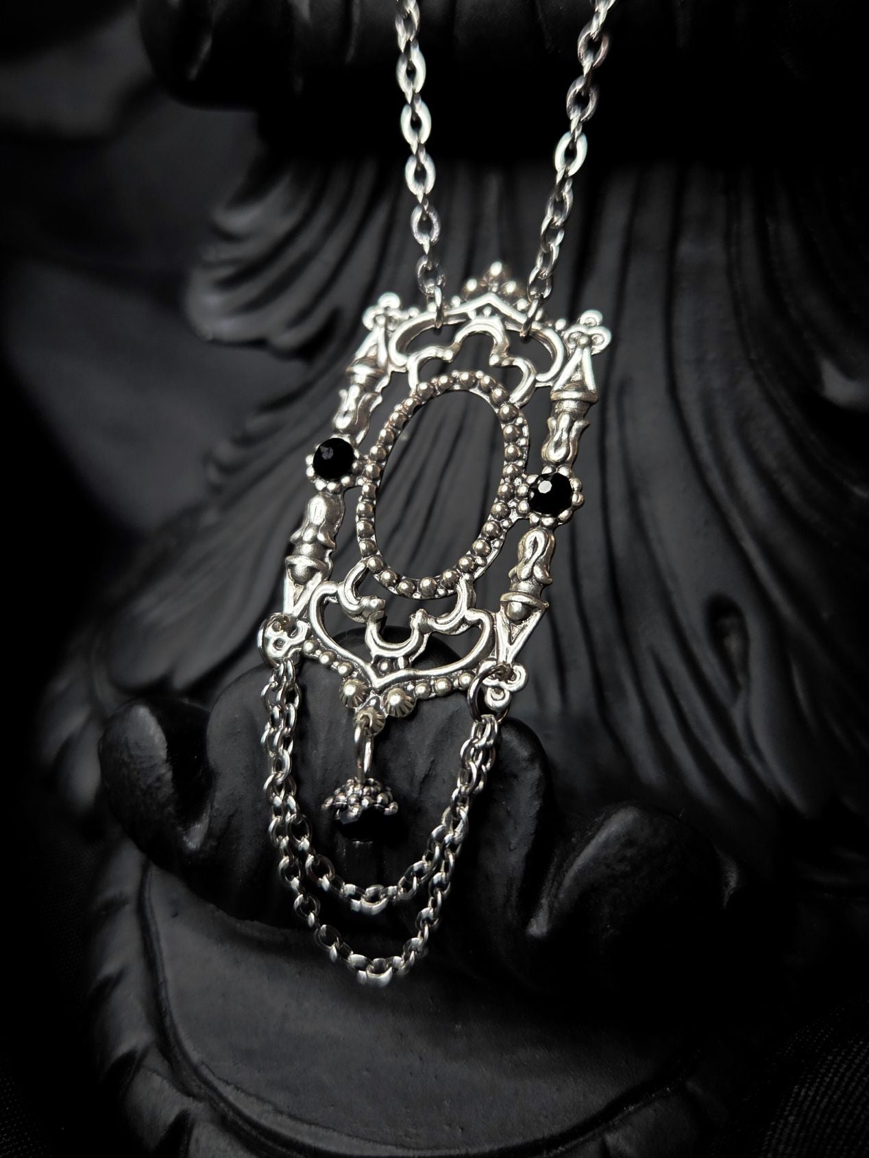 MANOR Gothic architecture necklace