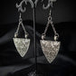 SHIELD medieval filigree earrings