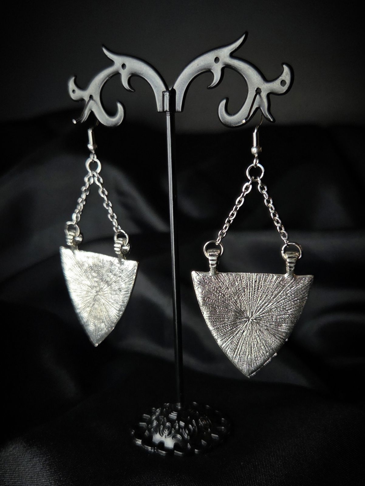 SHIELD medieval filigree earrings
