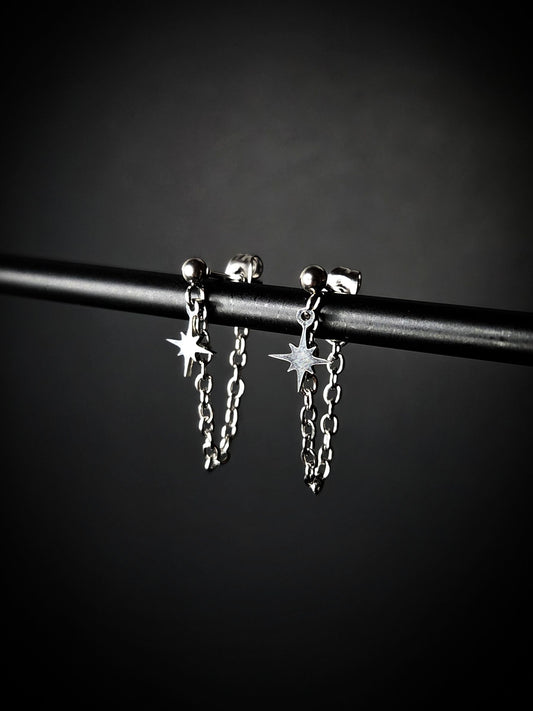 SHIMMER spark stud earrings