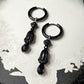 LAMENT Rose crystal earrings