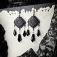 MEMENTO Chandelier crystal earrings