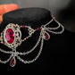 Red Requiem - Swarovski vampire choker