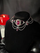 Red Requiem - Swarovski vampire choker