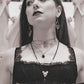 OBSCURA - Rose & dagger rosary necklace, 3 𝖑𝖊𝖋𝖙 !