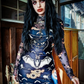 UNDEAD Ornate bat necklace