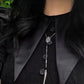 ORACLE rosary spike necklace