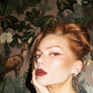 ROYAL BLOOD red drip earrings