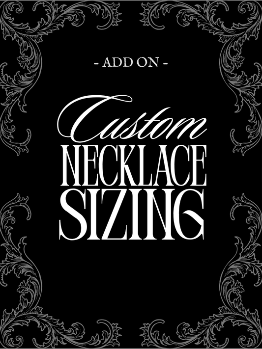 Custom Necklace Sizing