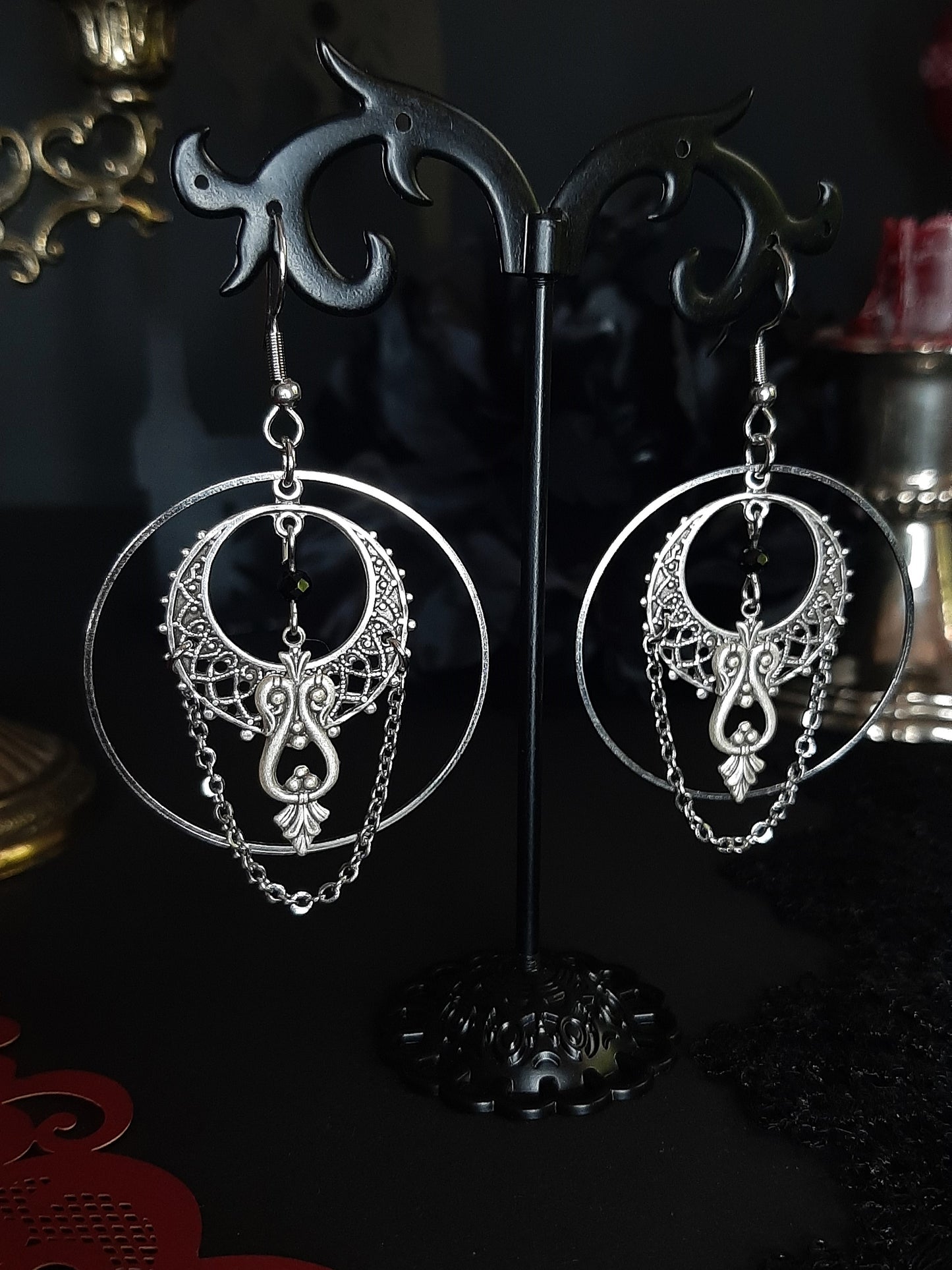 DREAM - Bohemian filigree hoops