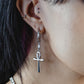 ANKH clicker earrings
