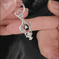 RELIC - Filigree crystal earrings 3 𝖑𝖊𝖋𝖙 !