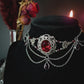 Red Requiem - Swarovski vampire choker
