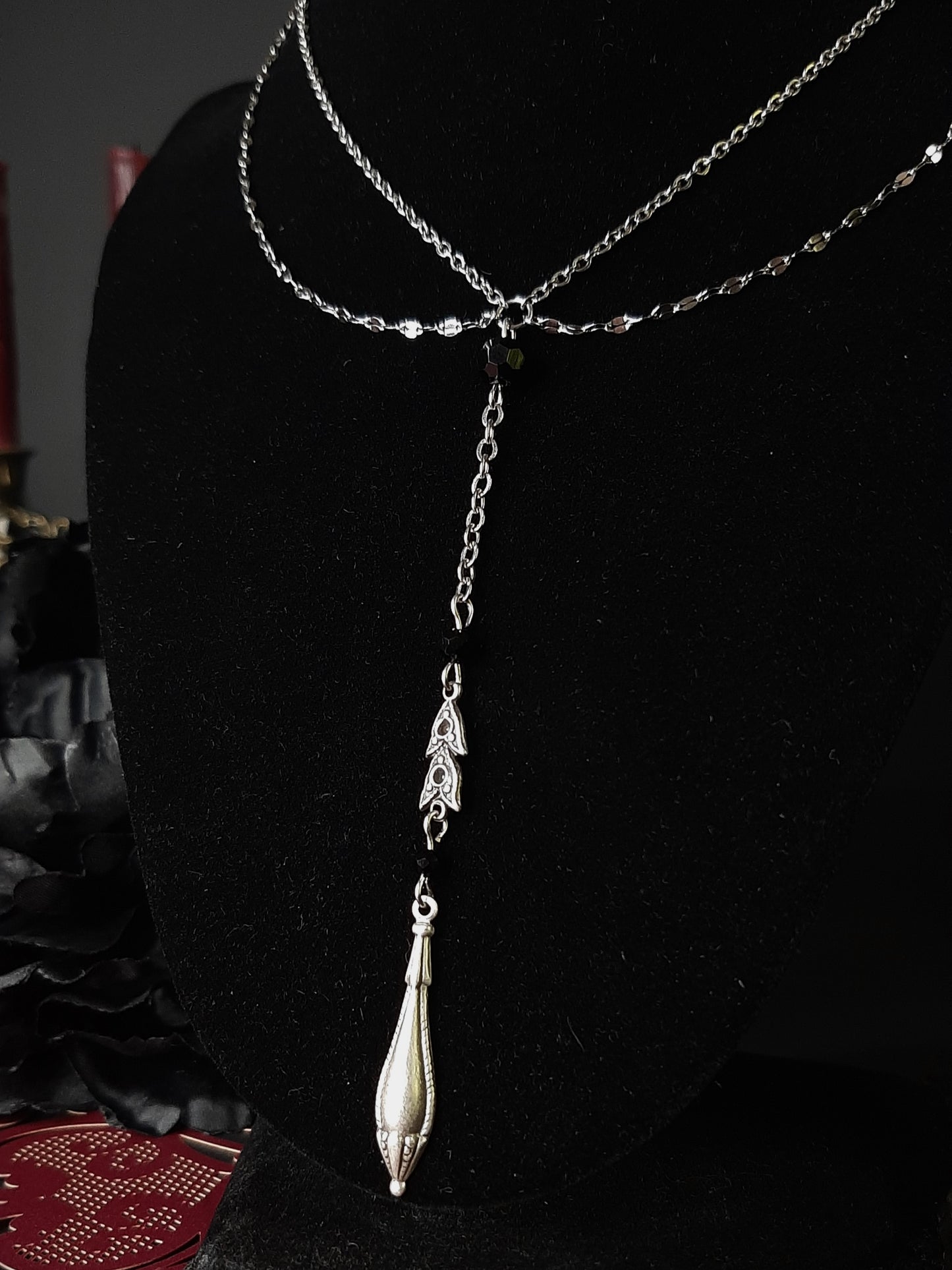 TRANCE - Bohemian pendulum necklace, 1 𝖑𝖊𝖋𝖙!