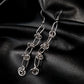 Chain knot earrings